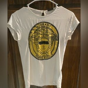 Authentic Versace Medusa Head Tshirt, Size XS